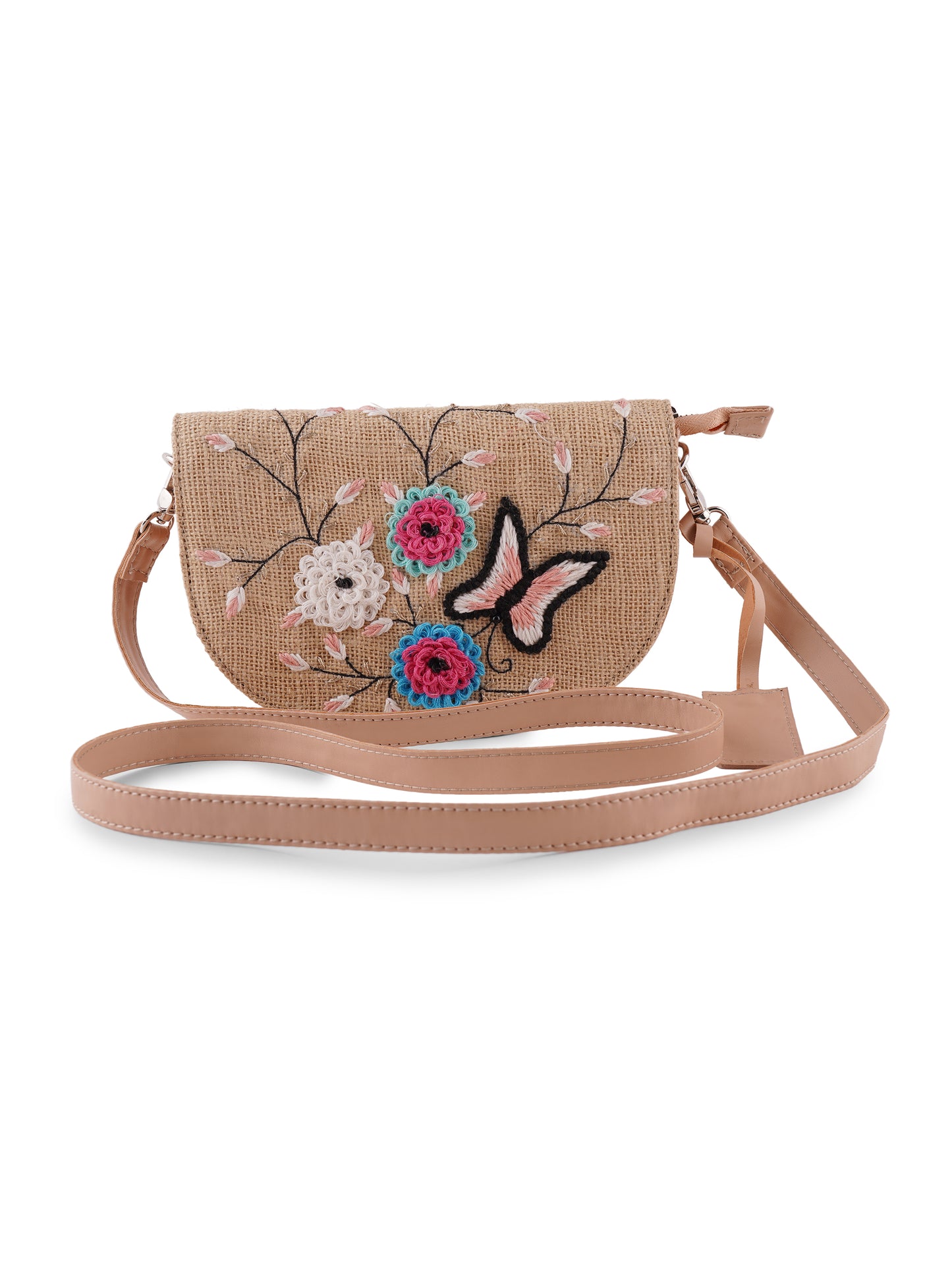 AMICA SLEXIA EMBRODIERY FLATS & CLUTCH