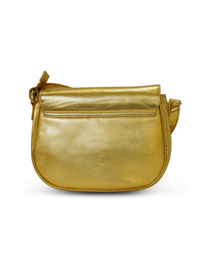 AMICA SLEXIA GOLDEN FLATS & CLUTCH