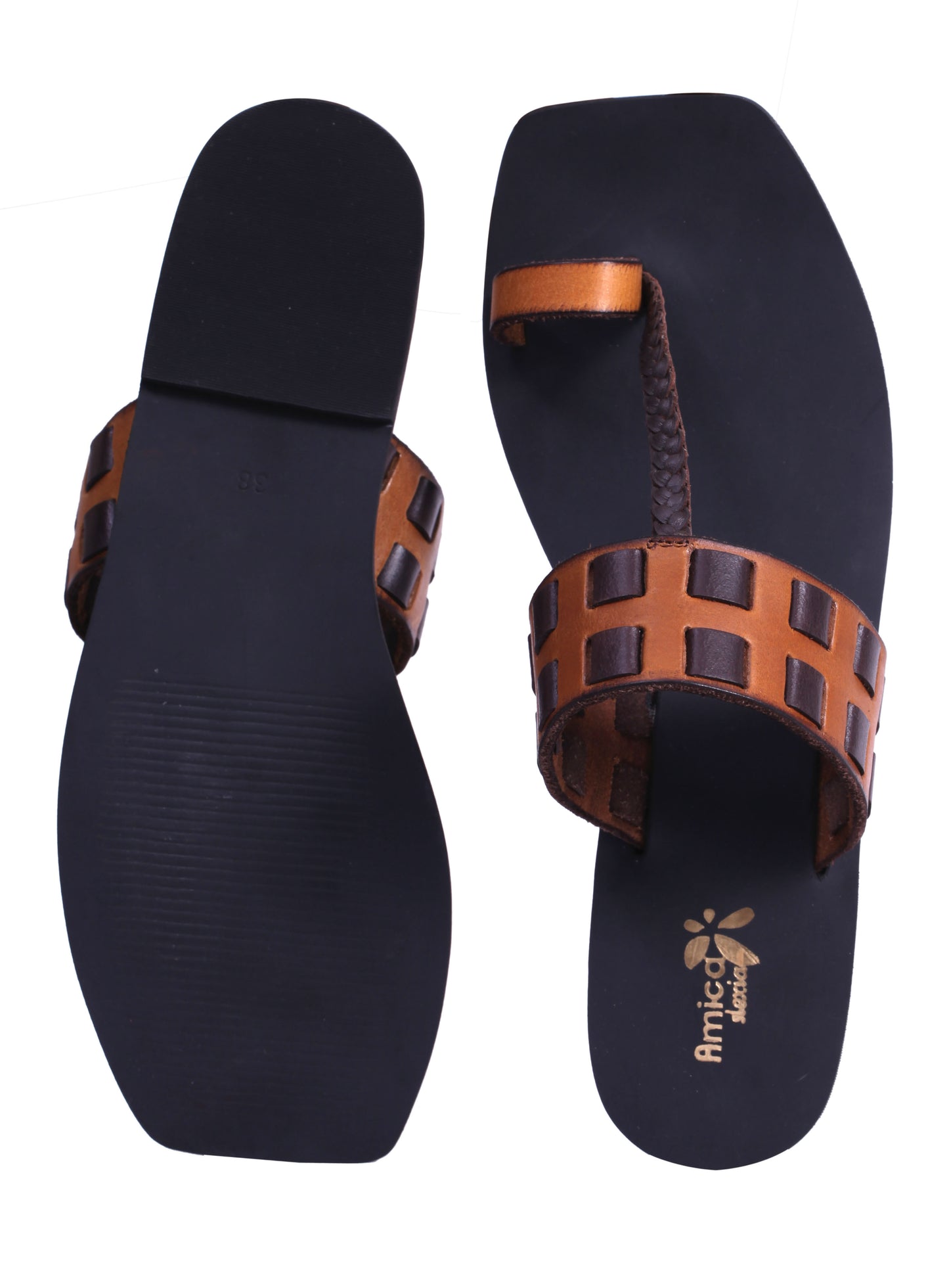 Leather Kolhapuri sandal