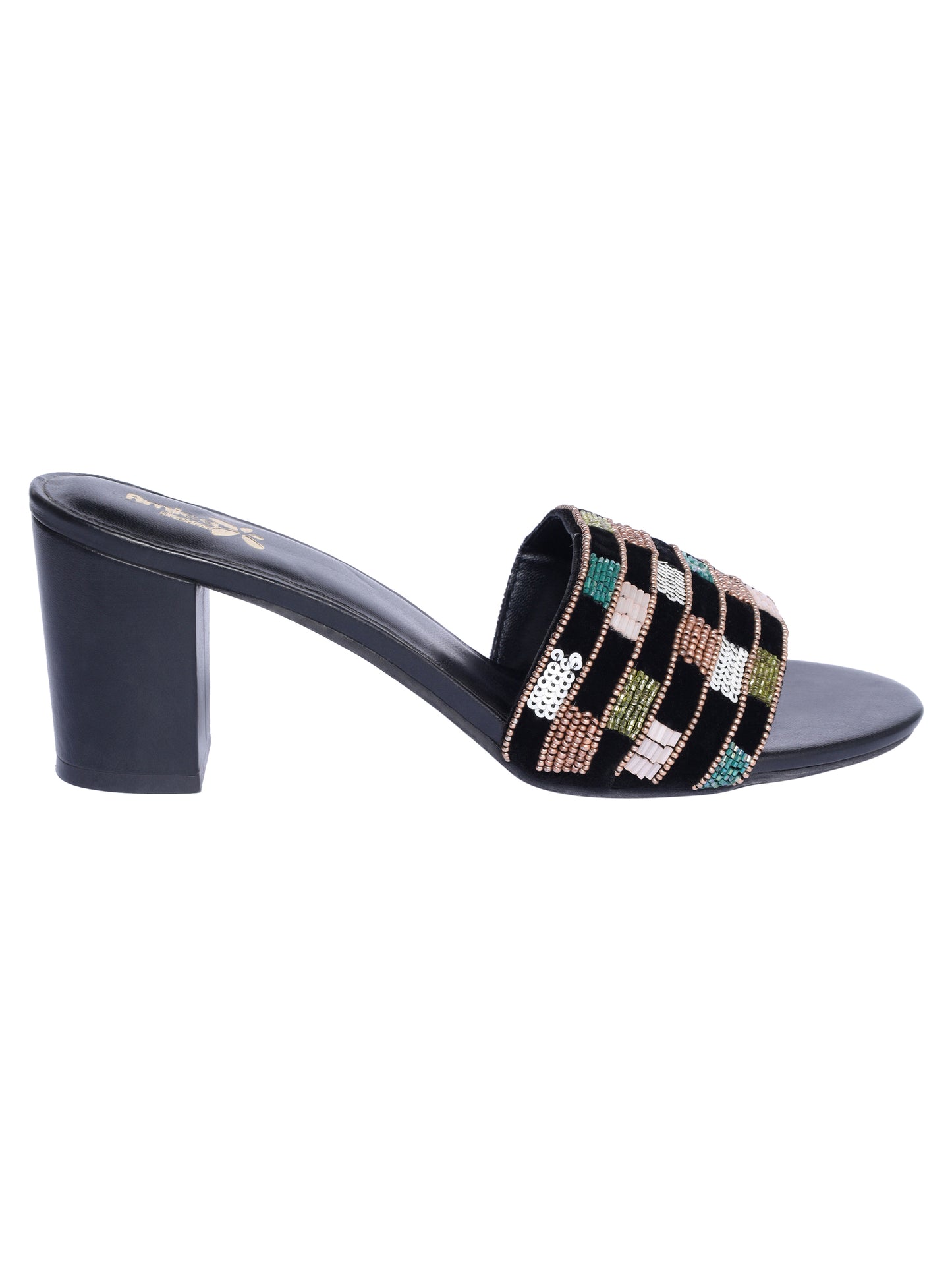 Black MODO Design Lady Heels