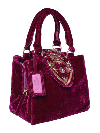 Magenta Royal Look Purse