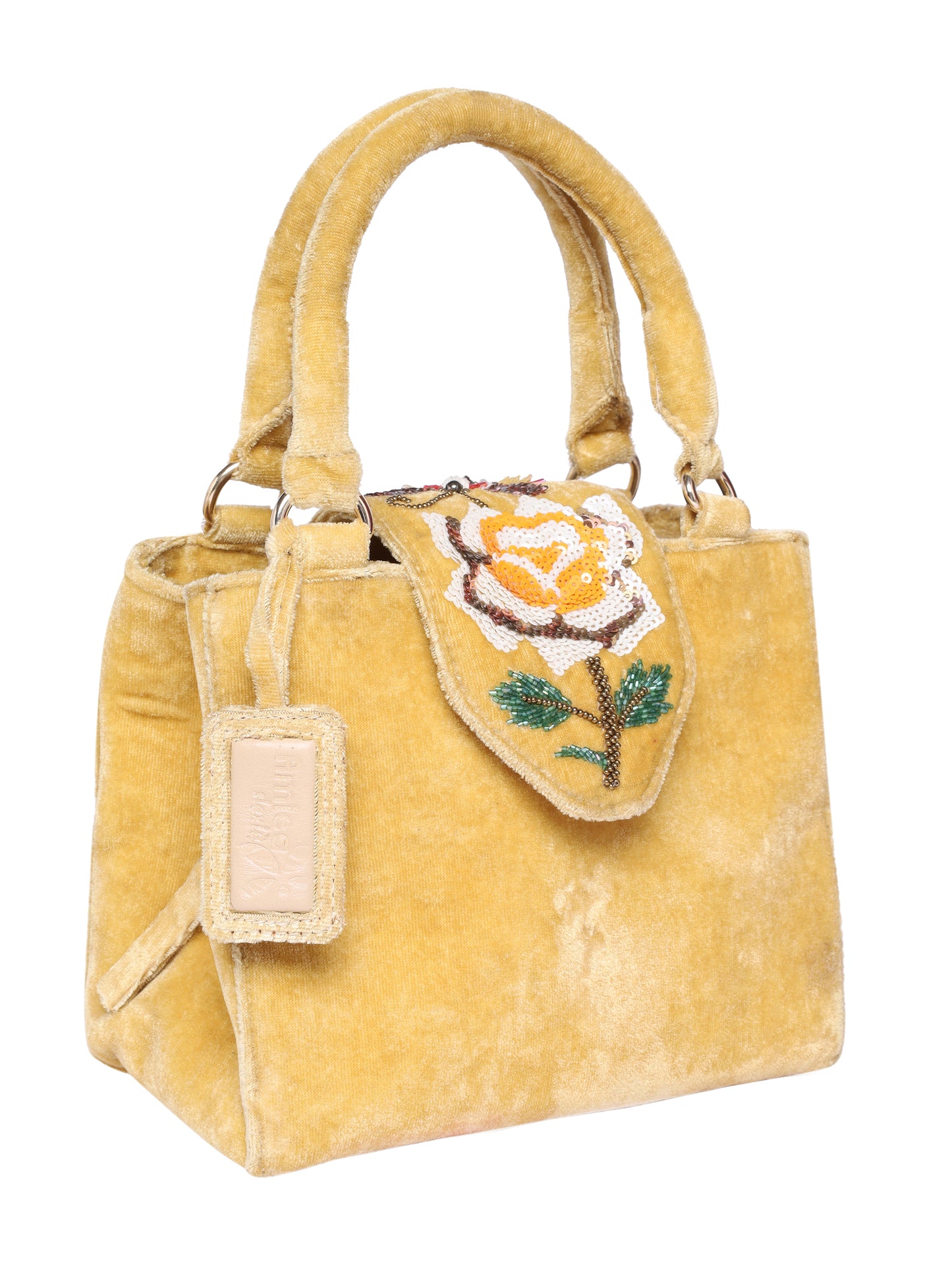 Mustard Yellow Luxury Purse