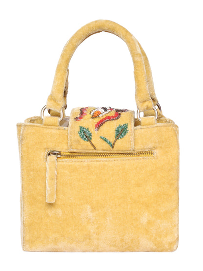 Mustard Yellow Luxury Purse