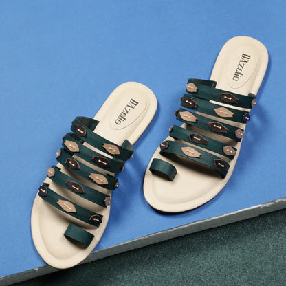 Multi-Strap Comfort Women’s Stylish Flats