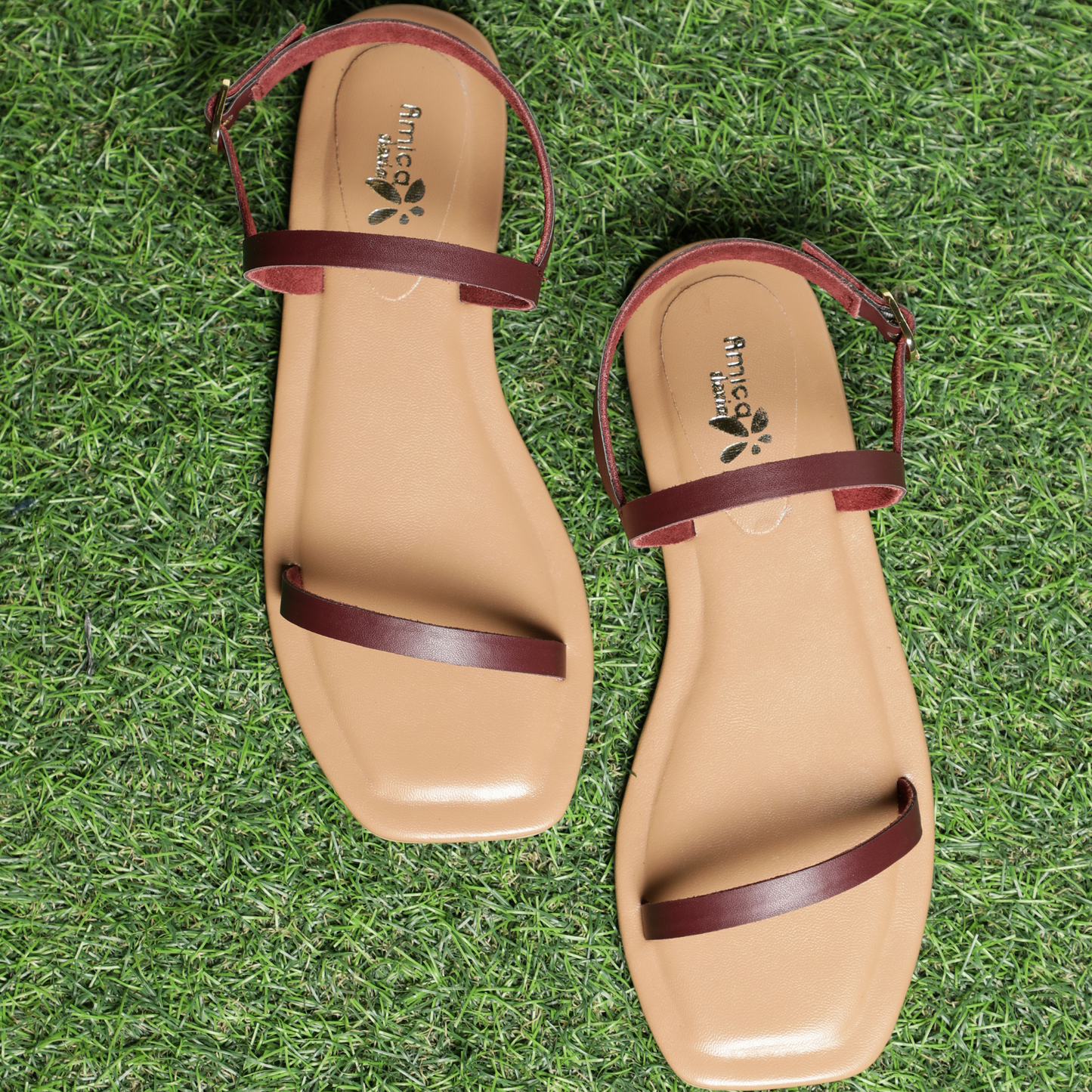 Women’s Minimal Strap Flat Sandals | Comfortable Everyday Footwear