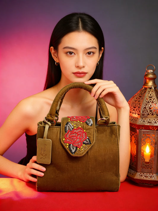 Olive Green Luxury Purse