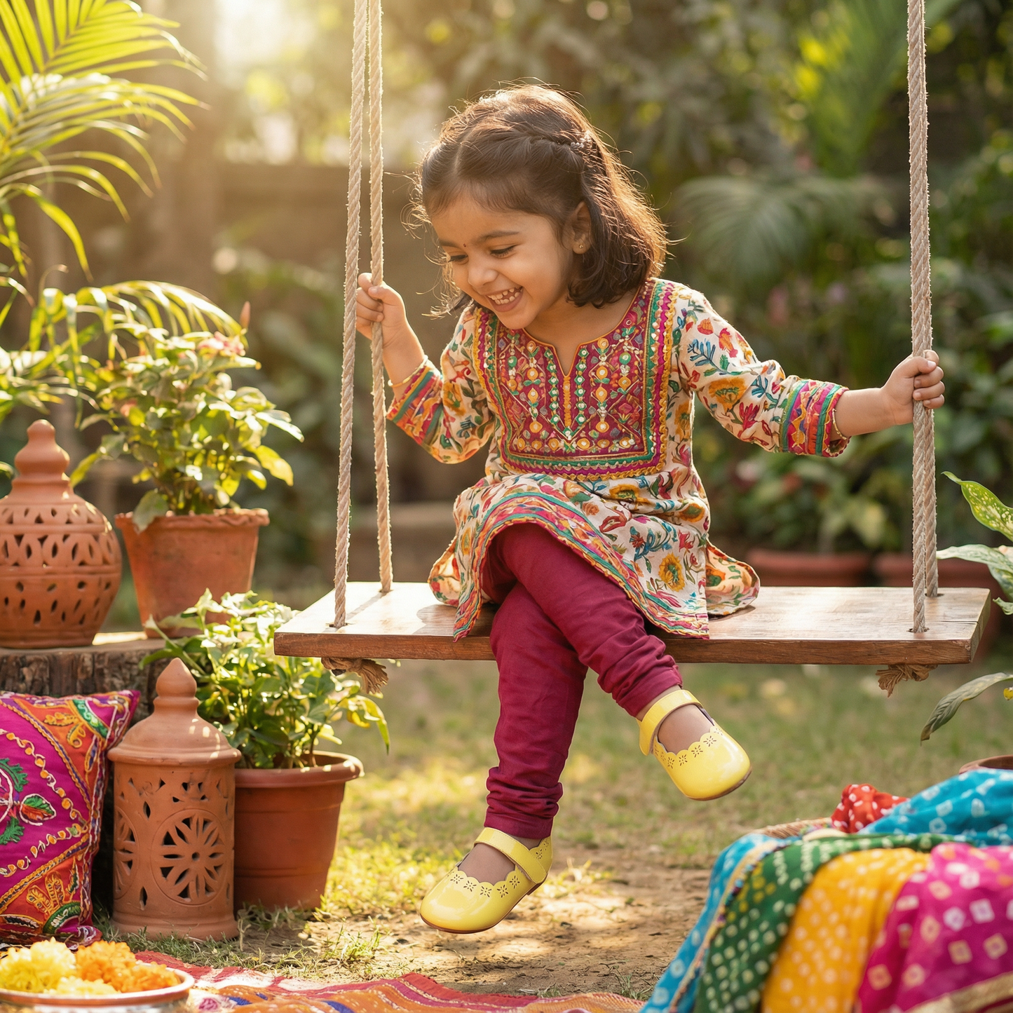 Yellow Ballerina Leisure Footies