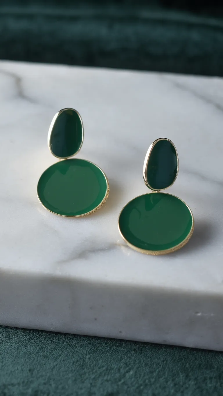 Dazelio Peach Kundan Floral Stud Earrings for Women